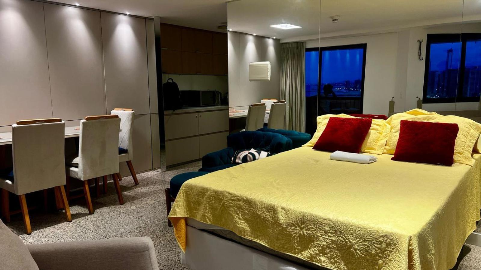 Flat Particular Em Blue Tree Towers Beira Mar Fortaleza Exterior foto